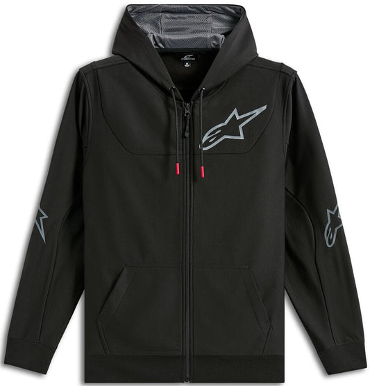 Alpinestars HOODIE ZIP SESSIONS V3 BLACK/G 1244-53110-1011-M