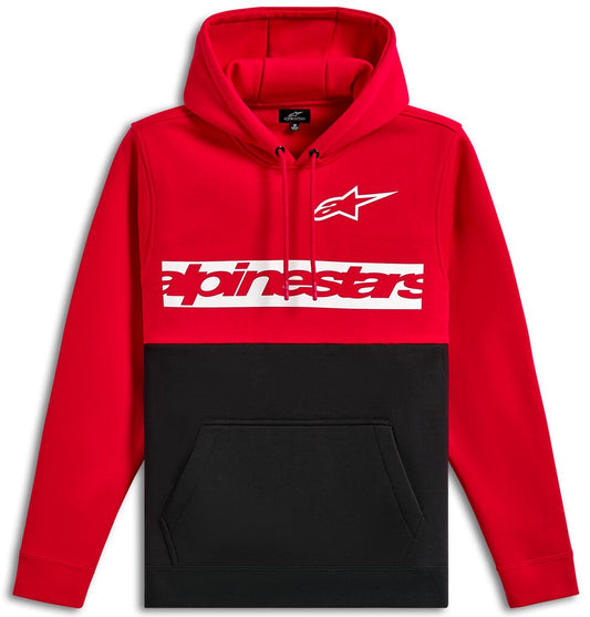 Alpinestars HOODIE PO PARALLEL RED/BLACK L 1216-52500-3010-L
