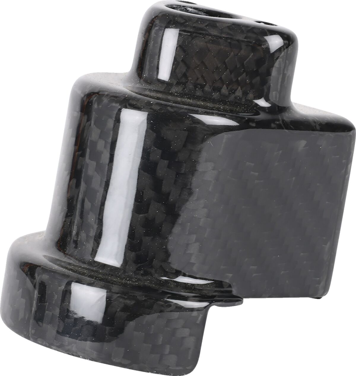 THRASHIN SUPPLY CO COVER STEERING LOCK 2024- FLTRX GLOSS WEAVE CARBON TSC-3033-0