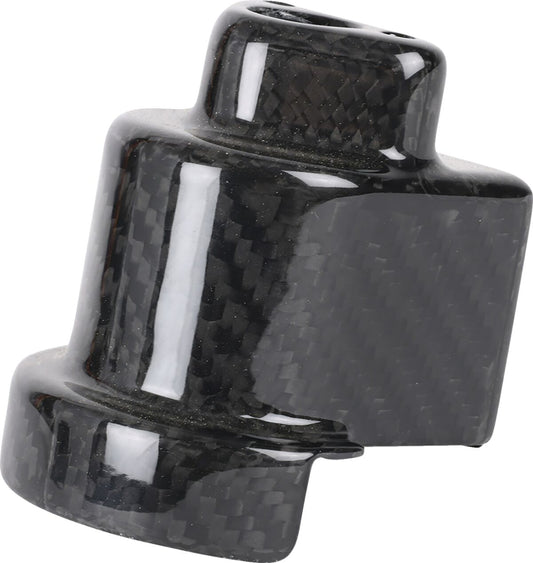 THRASHIN SUPPLY CO COVER STEERING LOCK 2024- FLTRX GLOSS WEAVE CARBON TSC-3033-0