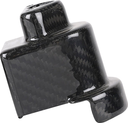 THRASHIN SUPPLY CO COVER STEERING LOCK 2024- FLTRX GLOSS WEAVE CARBON TSC-3033-0