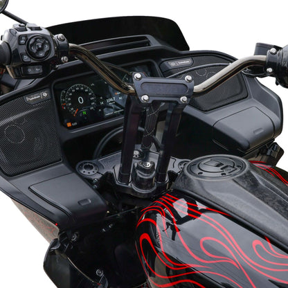 THRASHIN SUPPLY CO COVER STEERING LOCK 2024- FLTRX MATT FORGED CARBON TSC-3033-1