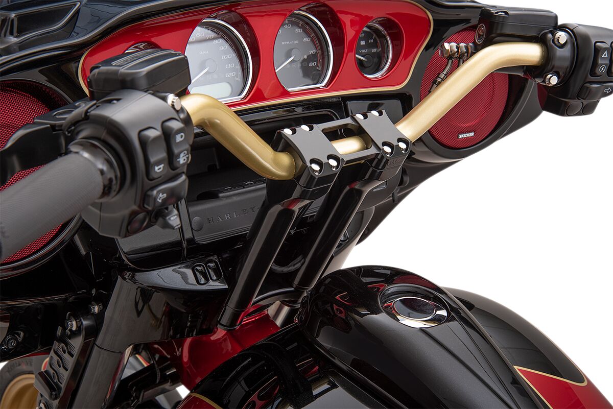 THRASHIN SUPPLY CO HANDLEBAR 25,4 mm (1”) MID BEND BLACK TSC-2700-1