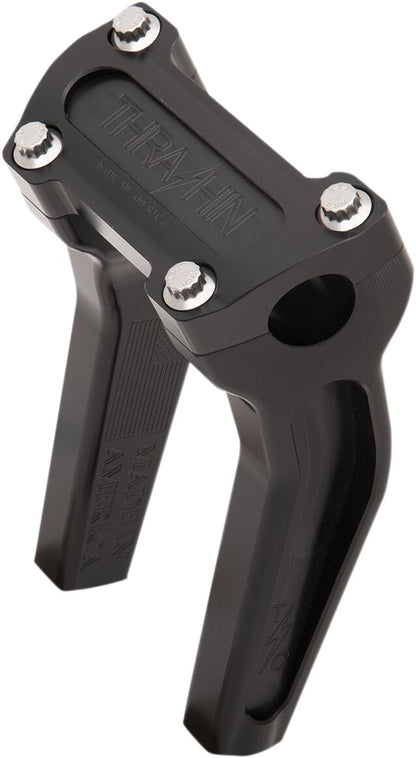 THRASHIN SUPPLY CO Black 6-1/2" Pullback Handlebar Riser TSC-6525-1