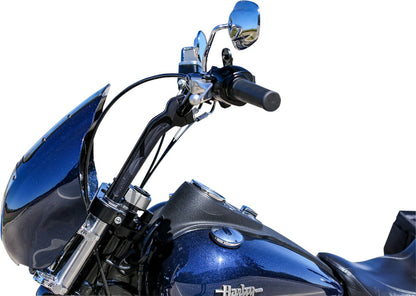 THRASHIN SUPPLY CO Black 9-1/2" Pullback Handlebar Riser TSC-9525-1