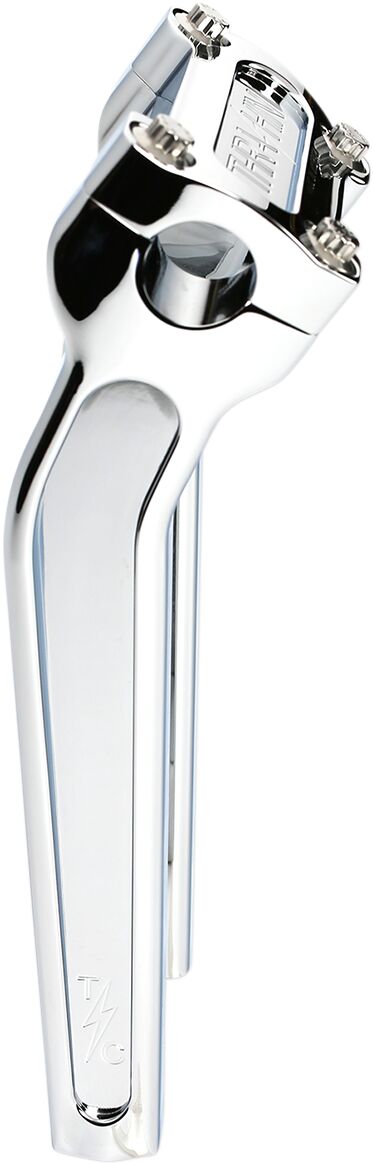THRASHIN SUPPLY CO Chrome 9-1/2" Pullback Handlebar Riser TSC-9525-3