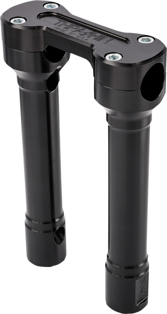 Thrashin Supply CO Riser 8" Holeshot BLK TSC-8100-1