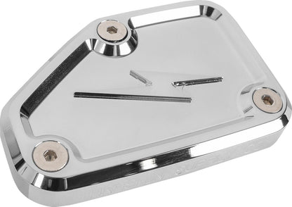 THRASHIN SUPPLY CO Master Cylinder Cover - Brake - Front - Chrome TSC-3178-3