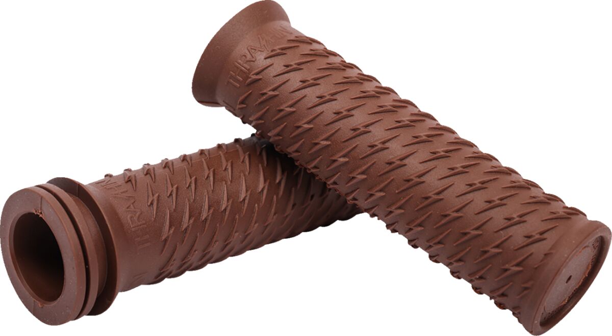 THRASHIN SUPPLY CO Grips - Bolt - Brown TSC-2708-5