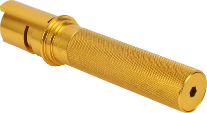 THRASHIN SUPPLY CO Throttle Tube - Knurled - 1" - Gen 2 TBW - Gold TSC-2806-5
