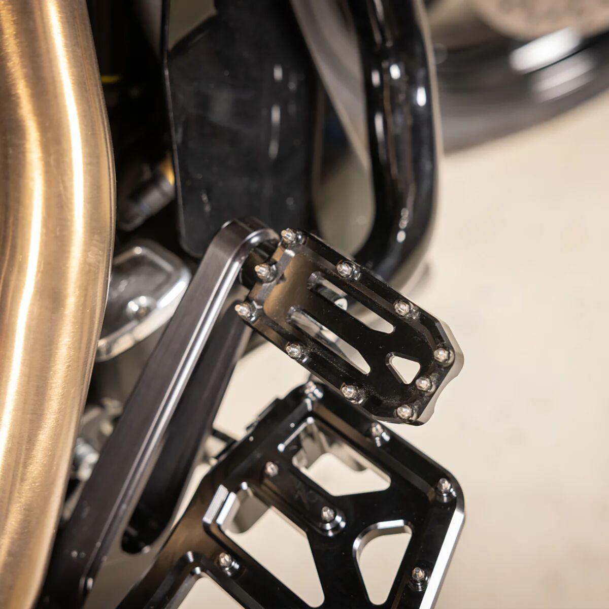 THRASHIN SUPPLY CO PEDAL BRAKE AGGRESSOR TOURING BLACK TSC-2221-1