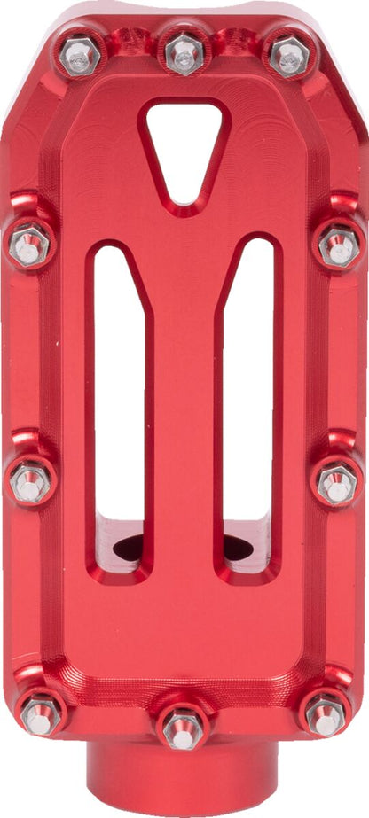 THRASHIN SUPPLY CO PEDAL BRAKE AGGRESSOR TOURING RED TSC-2221-2