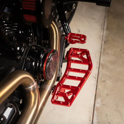 THRASHIN SUPPLY CO PEDAL BRAKE AGGRESSOR TOURING RED TSC-2221-2