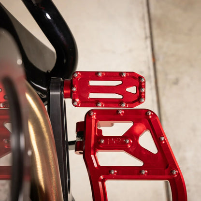 THRASHIN SUPPLY CO PEDAL BRAKE AGGRESSOR TOURING RED TSC-2221-2