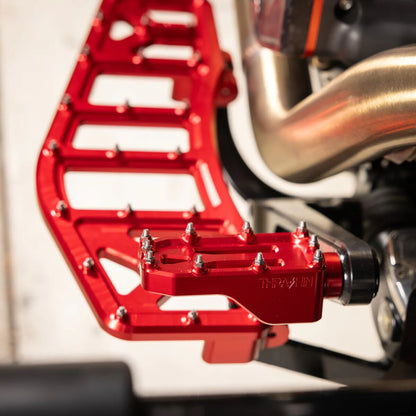 THRASHIN SUPPLY CO PEDAL BRAKE AGGRESSOR TOURING RED TSC-2221-2