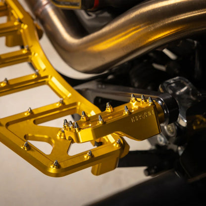 THRASHIN SUPPLY CO PEDAL BRAKE AGGRESSOR TOURING GOLD TSC-2221-5