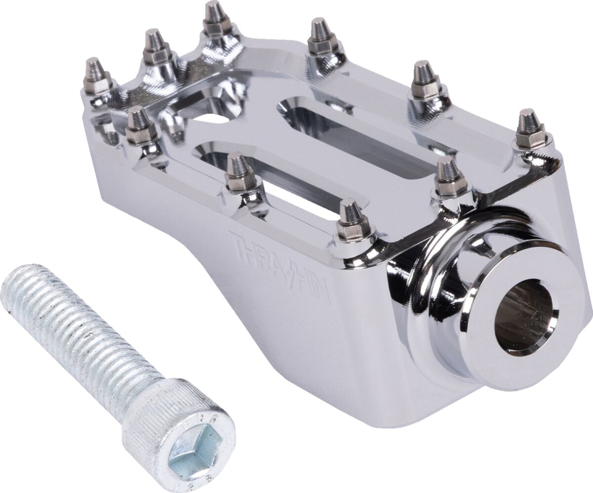 THRASHIN SUPPLY CO PEDAL BRAKE AGGRESSOR TOURING CHROME TSC-2221-3