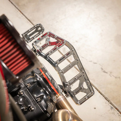 THRASHIN SUPPLY CO PEDAL BRAKE AGGRESSOR TOURING CHROME TSC-2221-3