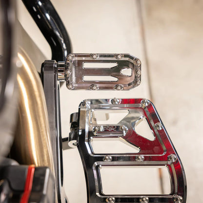 THRASHIN SUPPLY CO PEDAL BRAKE AGGRESSOR TOURING CHROME TSC-2221-3