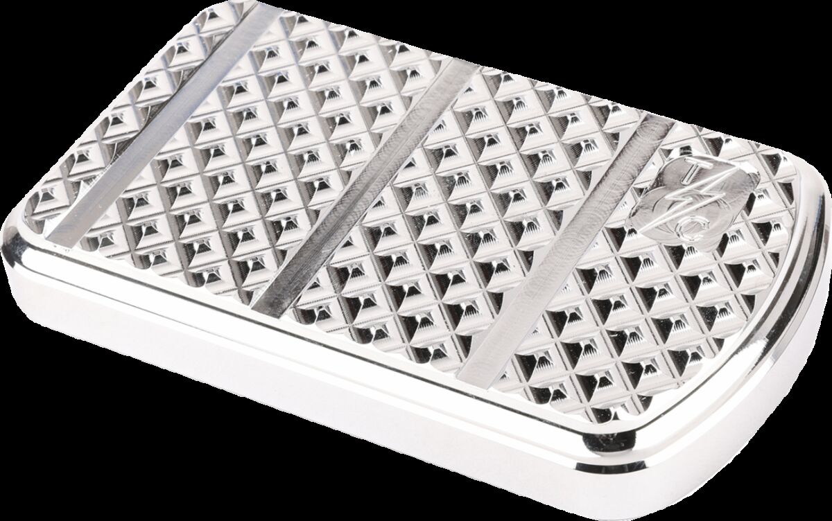 THRASHIN SUPPLY CO COVER BRAKE PEDAL TOURING CHROME TSC-2201-3
