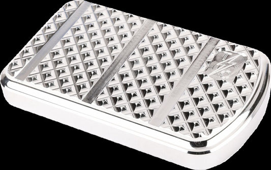 THRASHIN SUPPLY CO COVER BRAKE PEDAL TOURING CHROME TSC-2201-3
