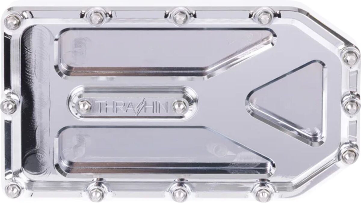 THRASHIN SUPPLY CO PAD BRAKE PEDAL AGGRESSOR TOURING CHROME TSC-2220-3