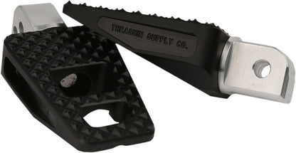 THRASHIN SUPPLY CO FOOTPEGS PASSENGER P-54 BLACK TSC-2027-1