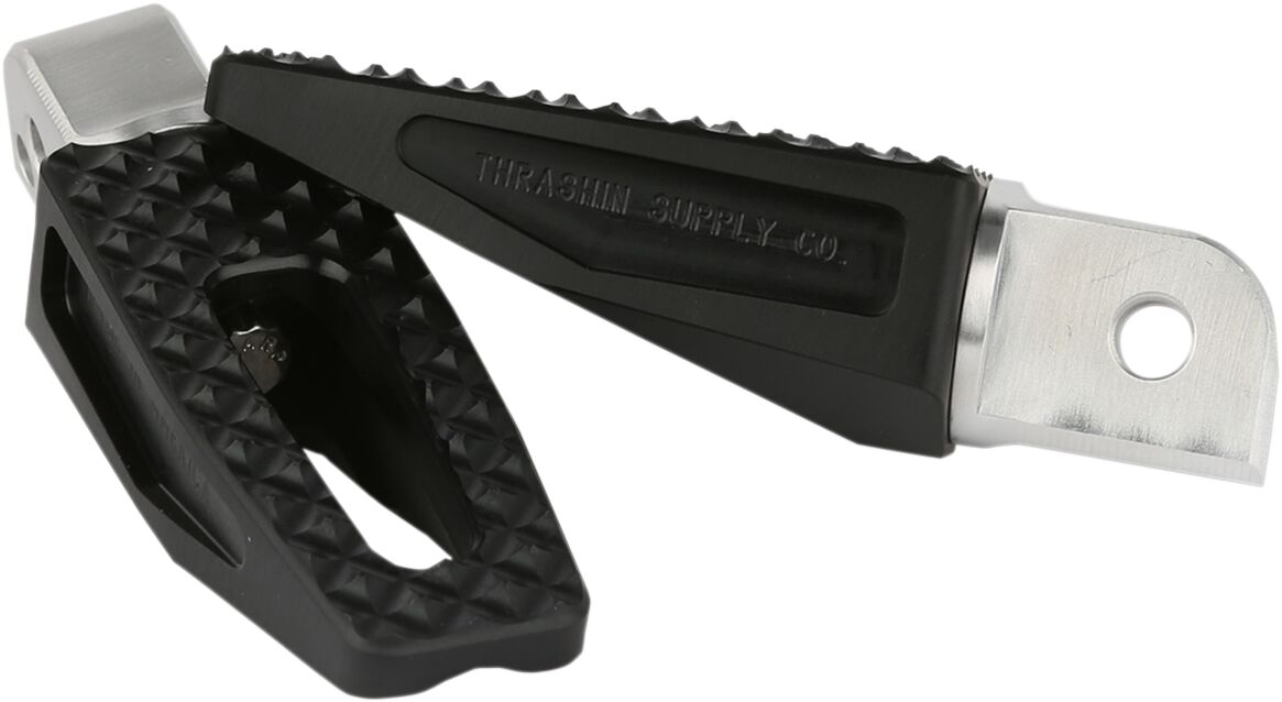 THRASHIN SUPPLY CO FOOTPEGS PASSENGER P-54 SLIM BLACK TSC-2029-1