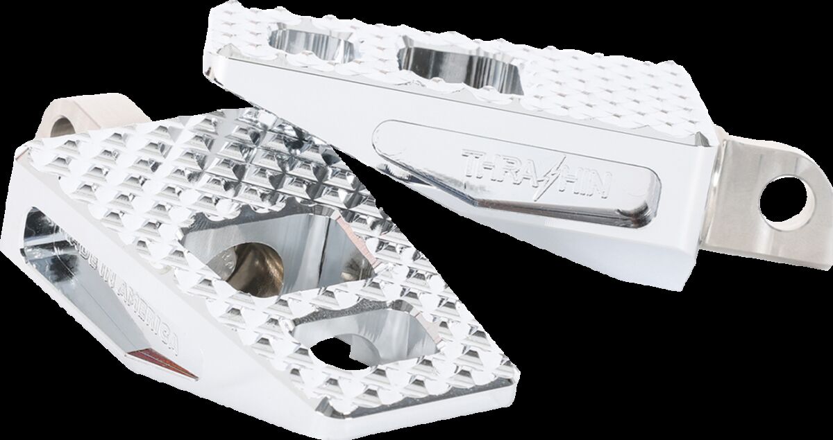 THRASHIN SUPPLY CO FOOTPEGS P-54 2.25" CHROME TSC-2020-3-D