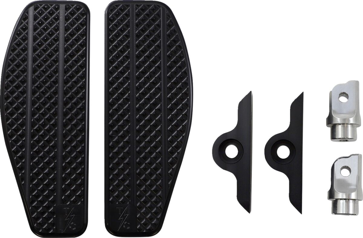 THRASHIN SUPPLY CO FLOORBOARD MINI DRIVER BLACK TSC-2030-1