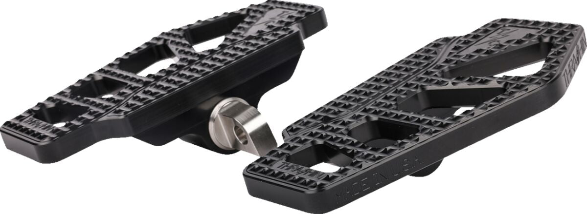 THRASHIN SUPPLY CO Apex Mini Floorboards - Black - FL/FX TSC-2217-1-D
