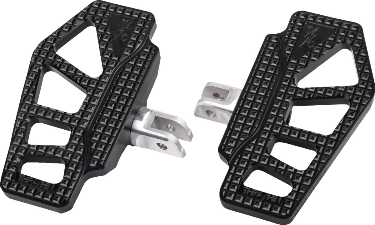 THRASHIN SUPPLY CO FLOORBOARDS APEX MINI FRONT 2018-2023 SOFTAIL BLACK TSC-2217-1-SF