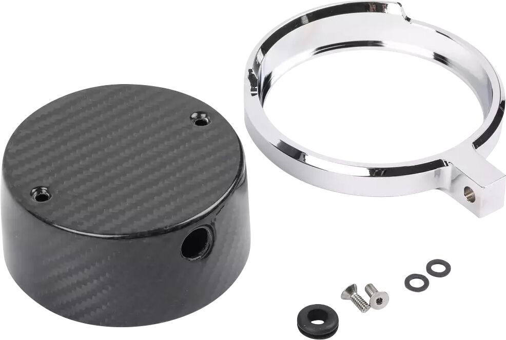THRASHIN SUPPLY CO Gauge Relocation Kit - Chrome TSC-2710-3