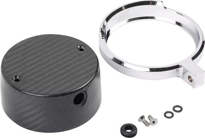 THRASHIN SUPPLY CO Gauge Relocation Kit - Chrome TSC-2710-3