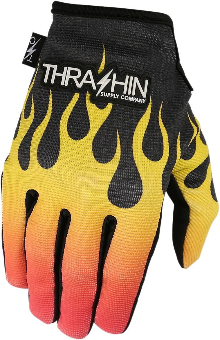 THRASHIN SUPPLY CO GLOVE STLTH FLAME MD SV1-07-09
