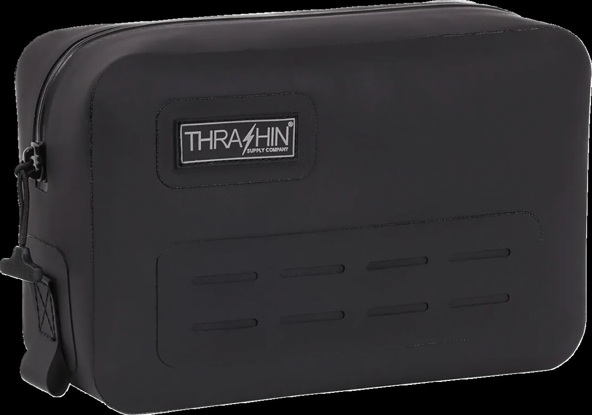 THRASHIN SUPPLY CO Handlebar Bag - Black - Waterproof THB-0021