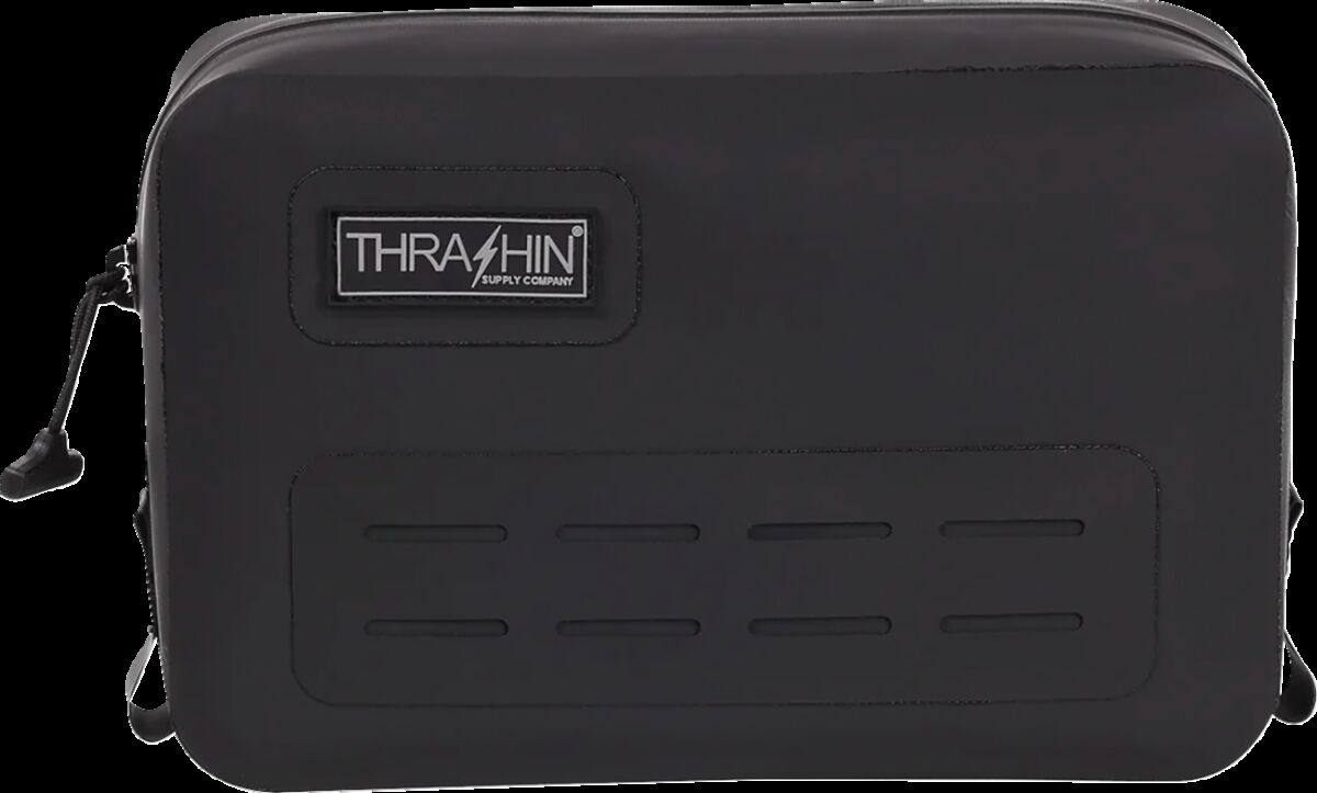 THRASHIN SUPPLY CO Handlebar Bag - Black - Waterproof THB-0021