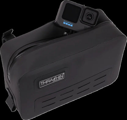 THRASHIN SUPPLY CO Handlebar Bag - Black - Waterproof THB-0021