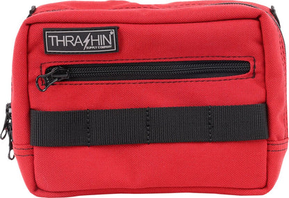 THRASHIN SUPPLY CO BAG HANDLEBAR TSC RED THB-0015