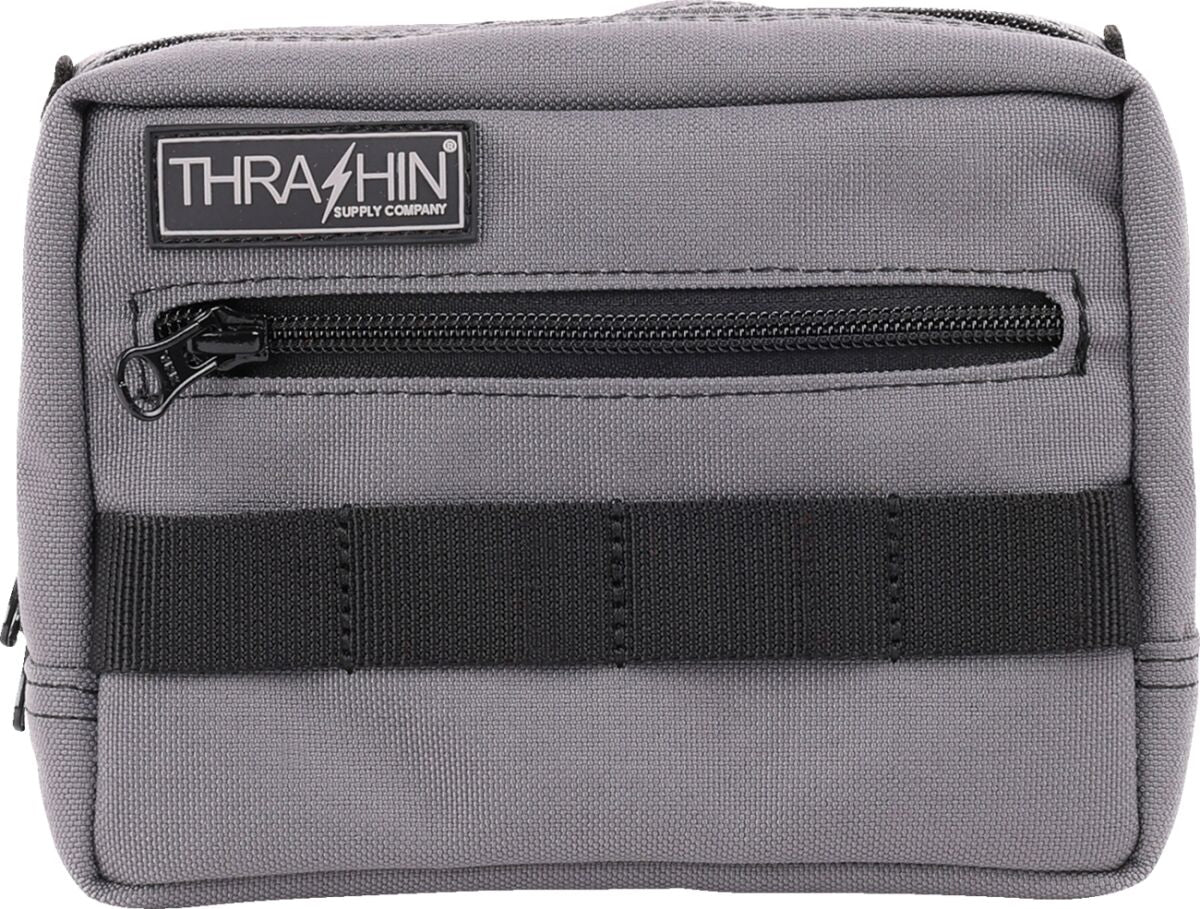 THRASHIN SUPPLY CO BAG HANDLEBAR TSC GRAY THB-0016