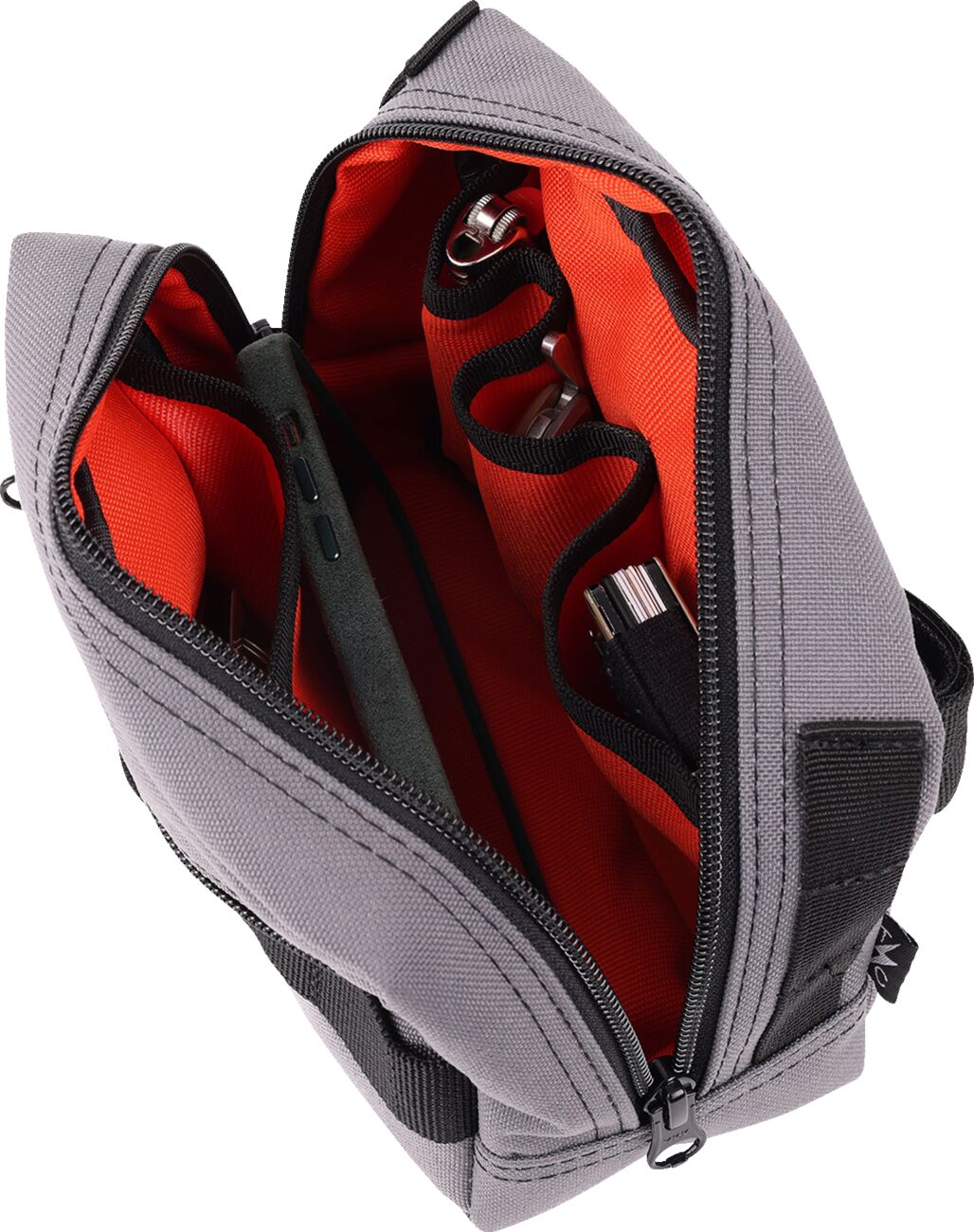 THRASHIN SUPPLY CO BAG HANDLEBAR TSC GRAY THB-0016