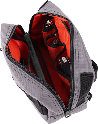 THRASHIN SUPPLY CO BAG HANDLEBAR TSC GRAY THB-0016