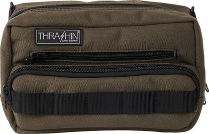 THRASHIN SUPPLY CO BAG HANDLEBAR TSC PLUS GREEN THB-0010