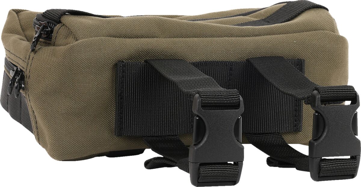 THRASHIN SUPPLY CO BAG HANDLEBAR TSC PLUS GREEN THB-0010