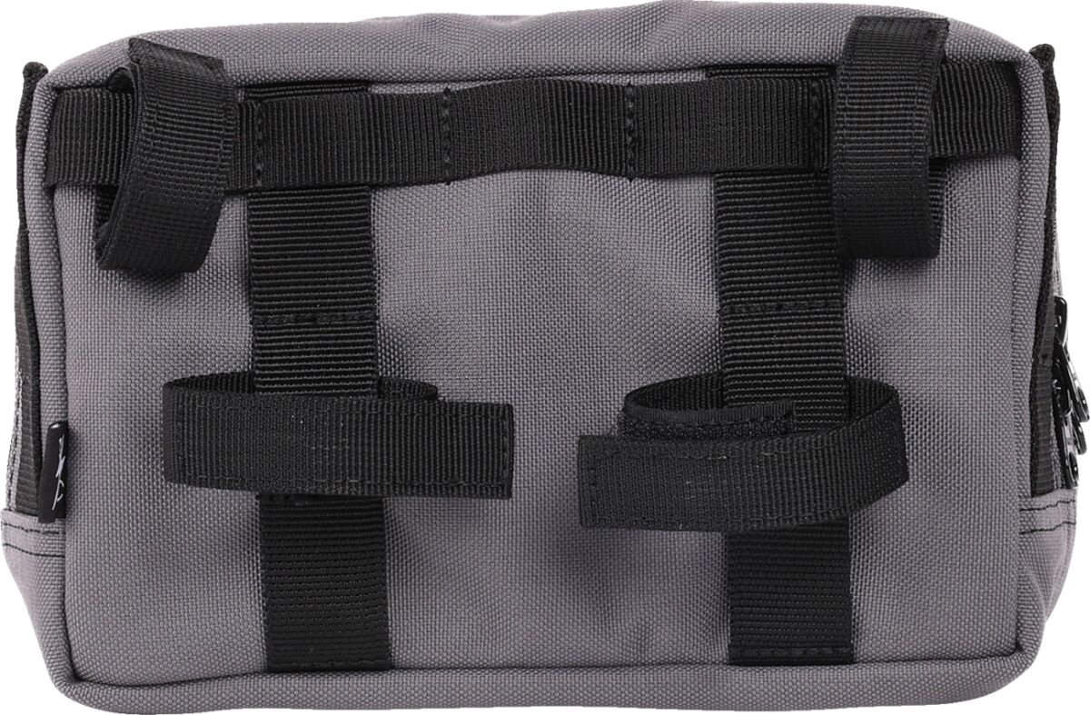 THRASHIN SUPPLY CO BAG HANDLEBAR TSC PLUS GRAY THB-0018