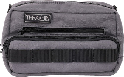 THRASHIN SUPPLY CO BAG HANDLEBAR TSC PLUS GRAY THB-0018