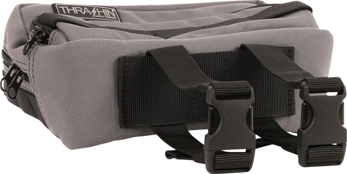 THRASHIN SUPPLY CO BAG HANDLEBAR TSC PLUS GRAY THB-0018