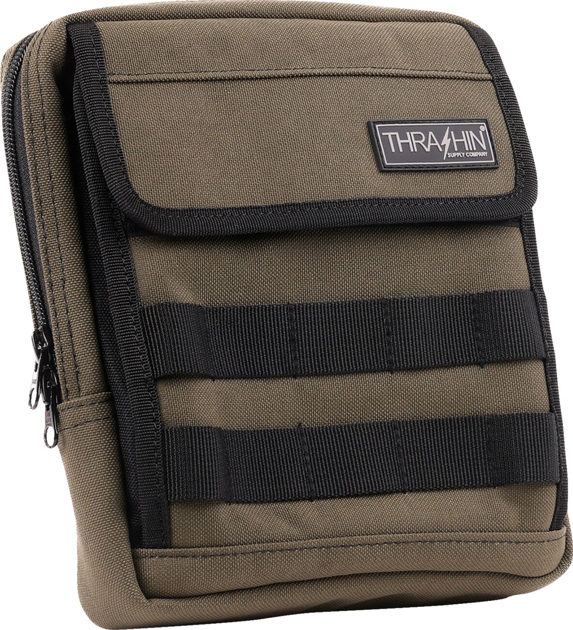 THRASHIN SUPPLY CO BAG HANDLEBAR TSC SLIM GREEN THB-0031