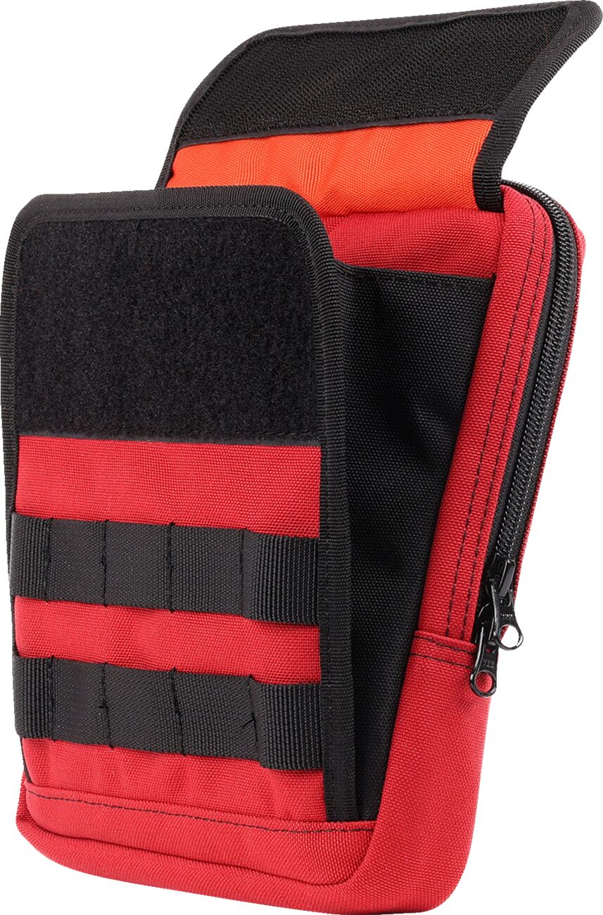 THRASHIN SUPPLY CO BAG HANDLEBAR TSC SLIM RED THB-0034