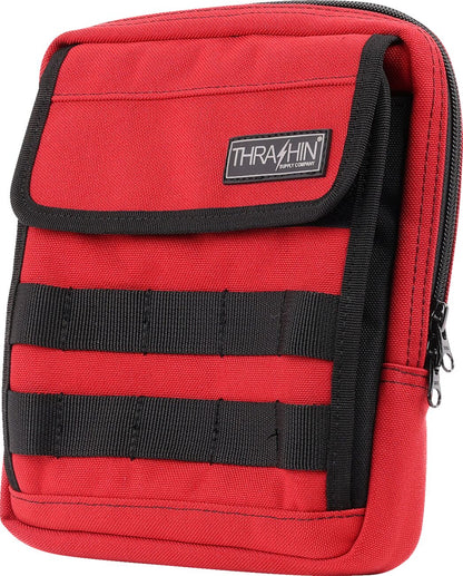 THRASHIN SUPPLY CO BAG HANDLEBAR TSC SLIM RED THB-0034